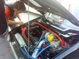 Ρύθμιση του Uno Turbo του Κώστα Σιμηνή. (c) greekdragster.com - The Greek Drag Racing Site, since 2001.